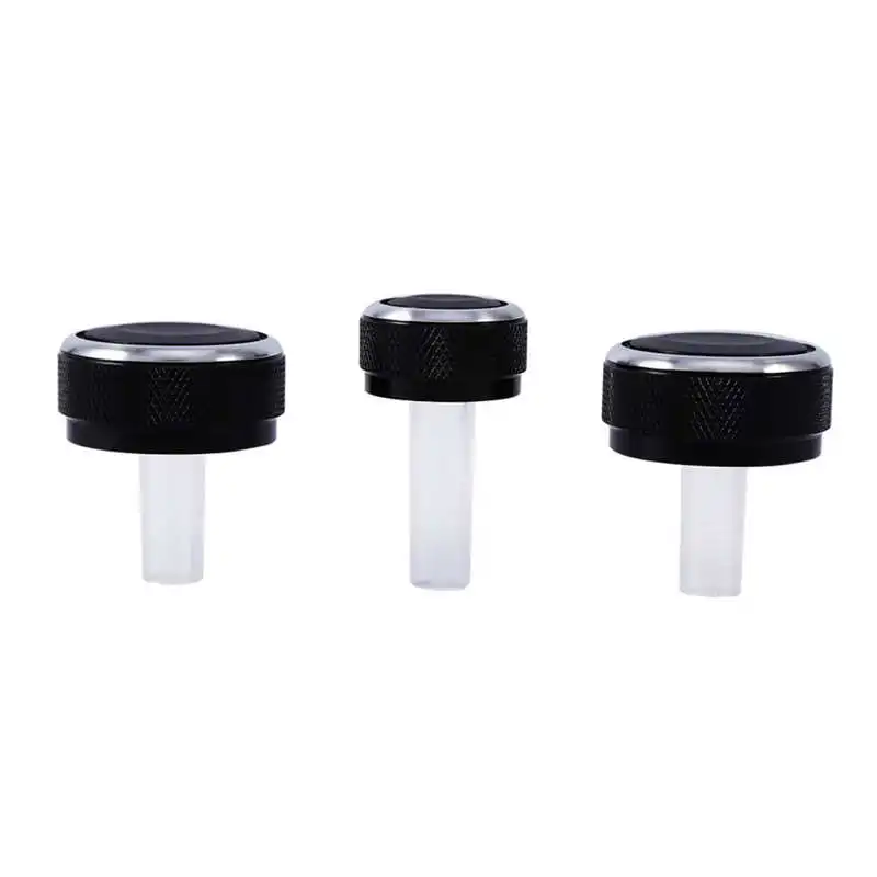 

3Pcs Car AC Knob Air Condition Switch Knobs Control Buttons For Golf MK4 B5
