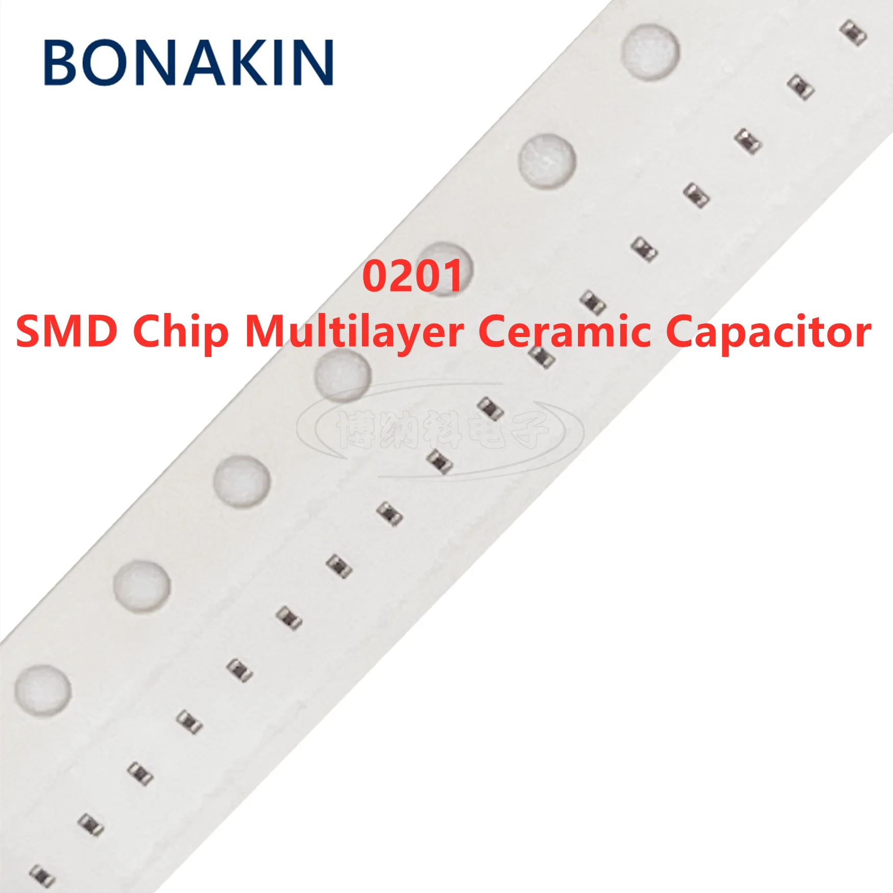 100PCS 0201 220NF 6.3V 10V 16V 25V ±10% 0.22UF 224K X5R SMD Chip Multilayer Ceramic Capacitor