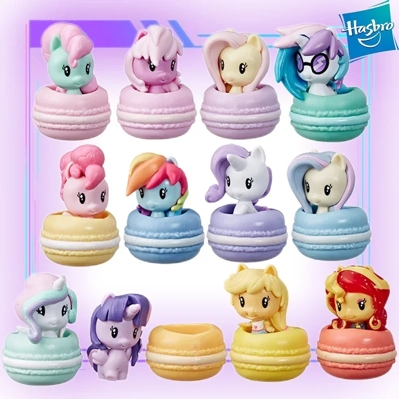 

Hasbro My Little Pony Twilight Sparkle Rainbow Dash Fantasy Macarons 12 Model Anime Kawaii Girl Kid Baby Toy Free Shipping Items