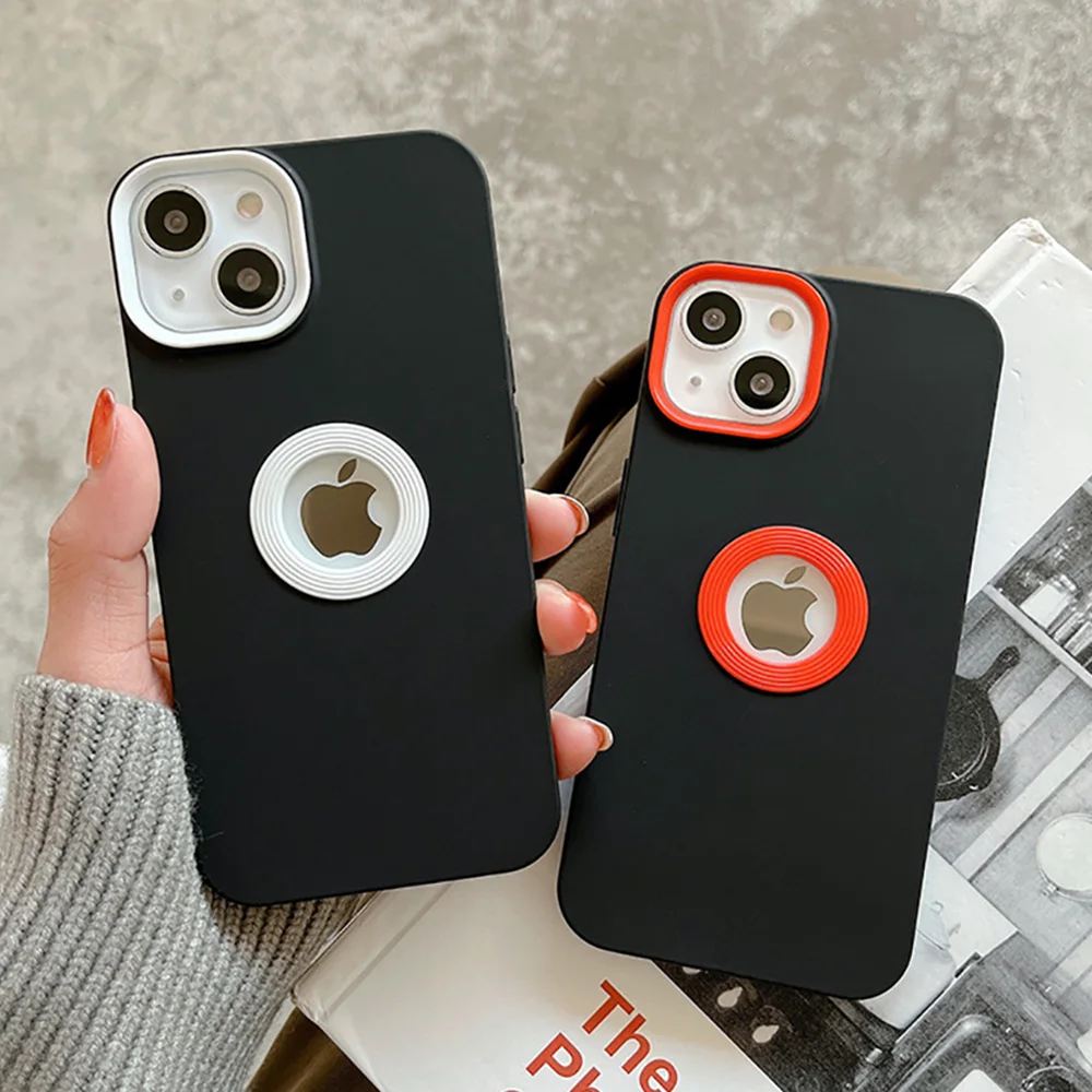 Fashionable Dual-Tone Shockproof Silicone Phone Case