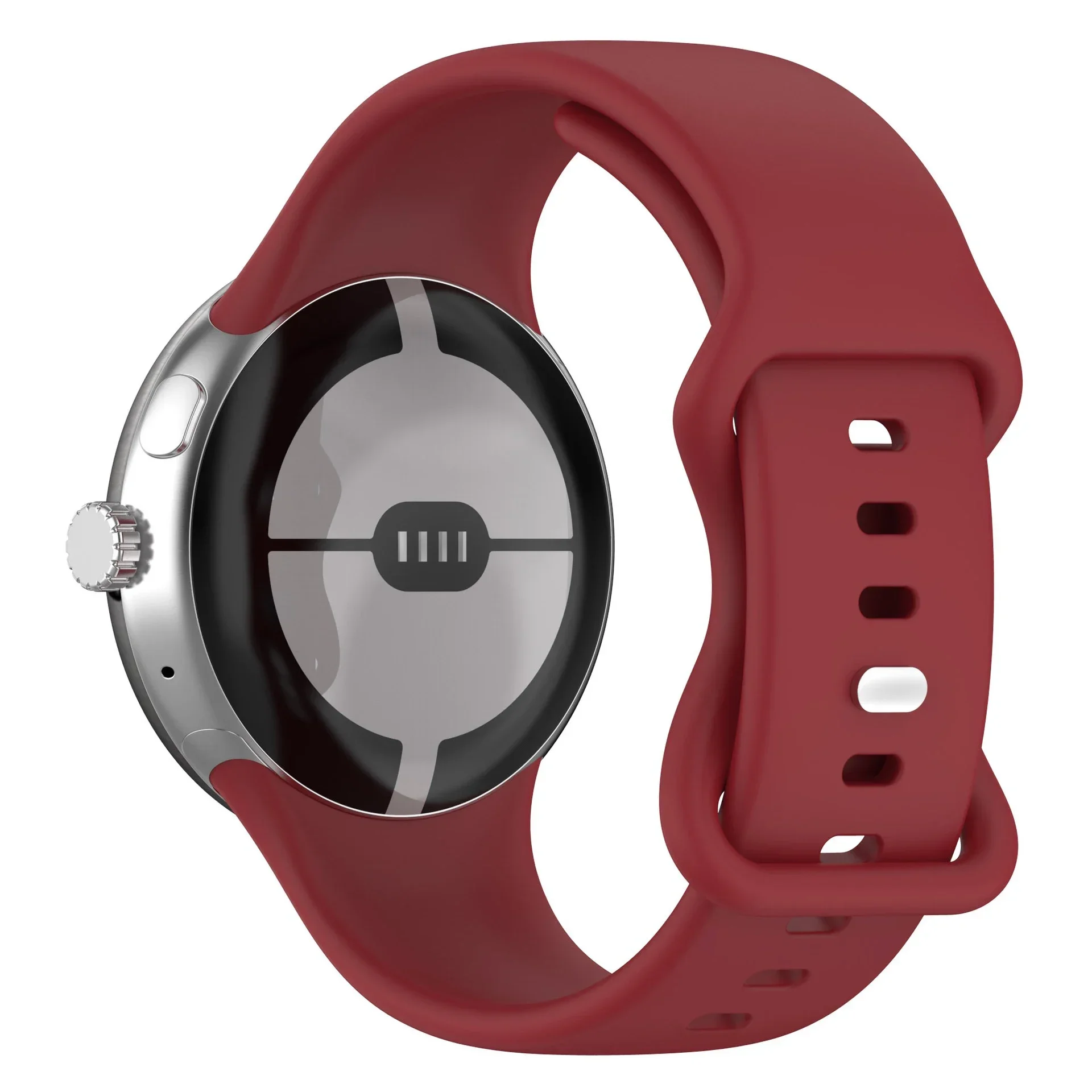 Premium Silicone Strap for Enhanced Comfort and Breathability - Universal Fit for Google Pixel Watch Accessories