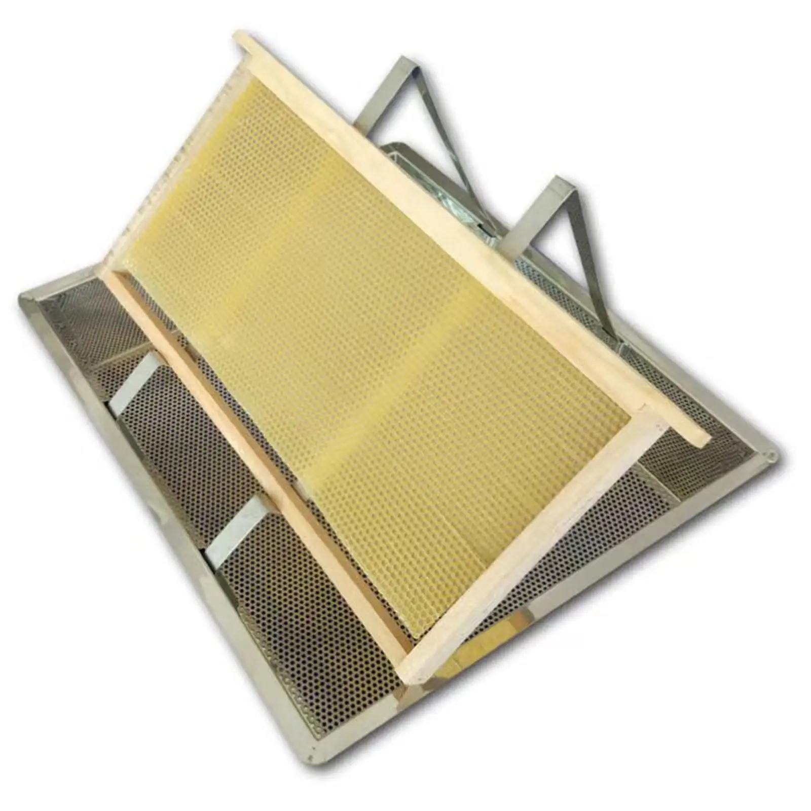Honeycomb Uncapping Tray Beekeeping Tool Fine Filtration Versatile Stainless 3