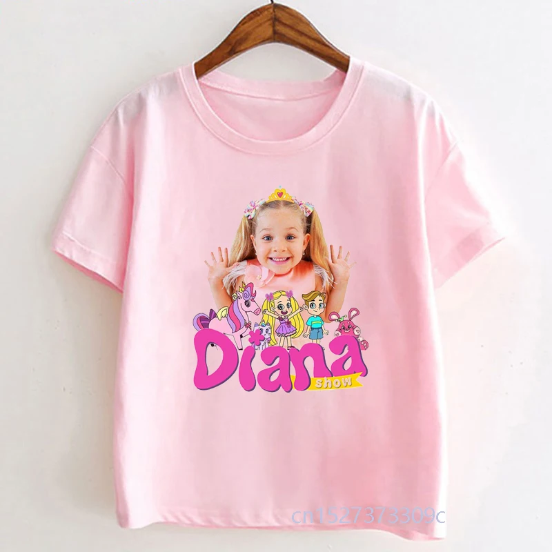 Camisetas rosas para niños y niñas, camiseta bonita con estampado