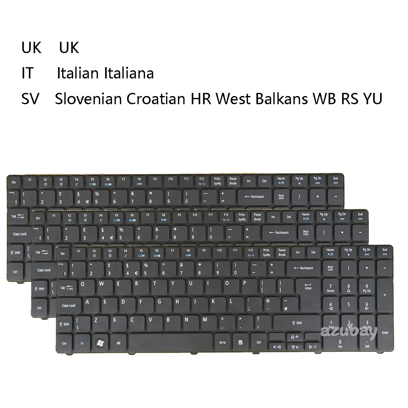 Replacement Keyboard For Acer Aspire 5733, 5736, 5750 Series Laptops