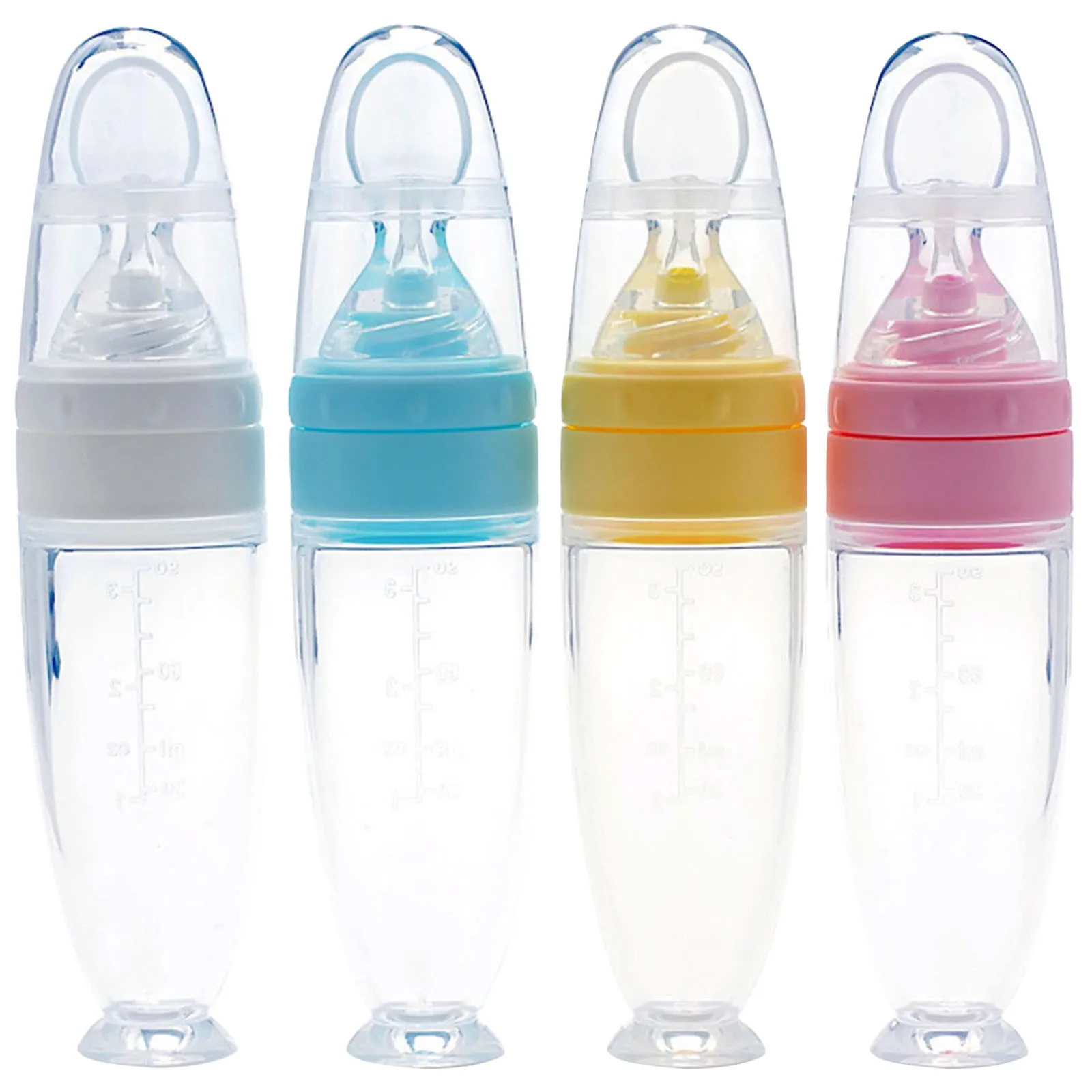 Wicker chargers training bottle supplement bottle silicone baby spoonfood crowd kitchen dining bar