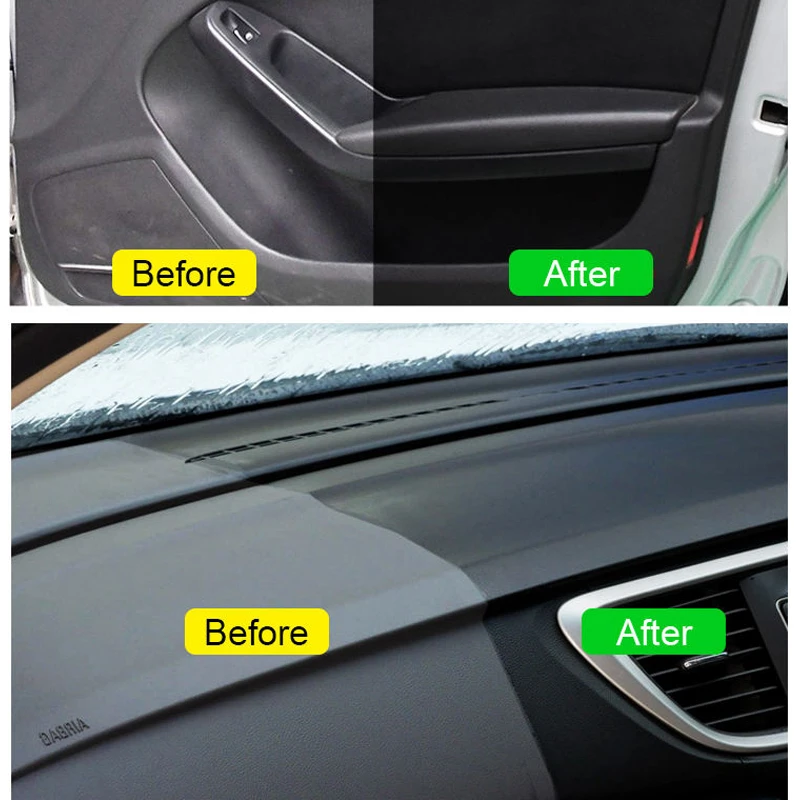 Xml Leather Treatment Cleaner Spray Cars Plastic Restore Polish Auto Interior Coating Protection 260ml Liquid