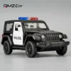1:36 RMZCITY Jeep Wrangler Rubicon Alloy Model Toy Car Diecast Pull Back Metal Collection Children Toys Gift 1