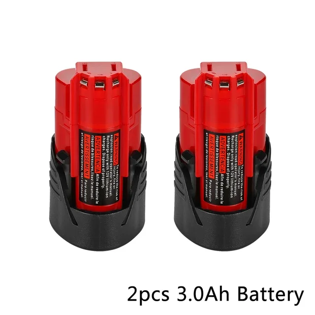 2pcs 3.0Ah Battery