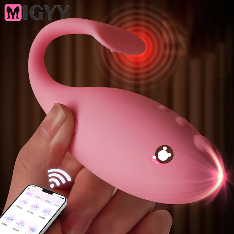 Remote App Wireless Control Vibratori Jump Egg Stimolatore clitorideo femminile l Massaggiatore punto G Kegel Ba Kege_voghion.com