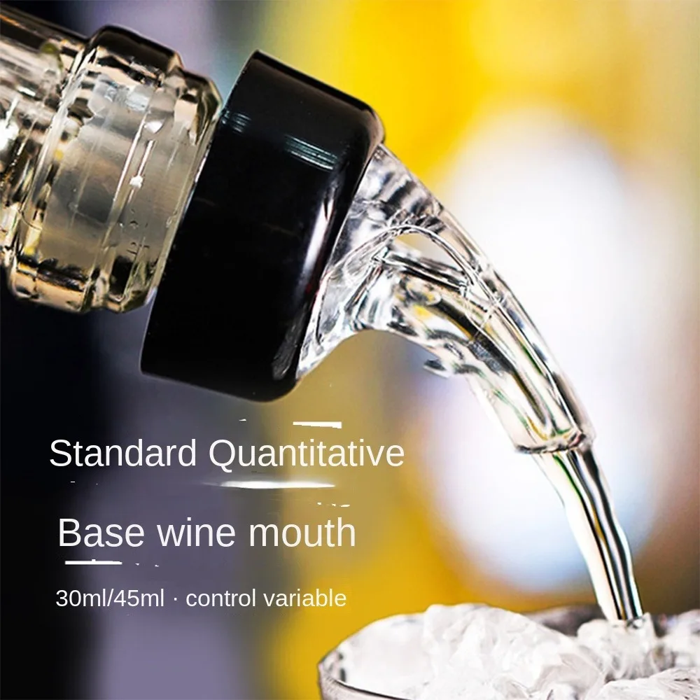 Plastic Automatic Measured Liquor Pourer Bartending Tool 1oz