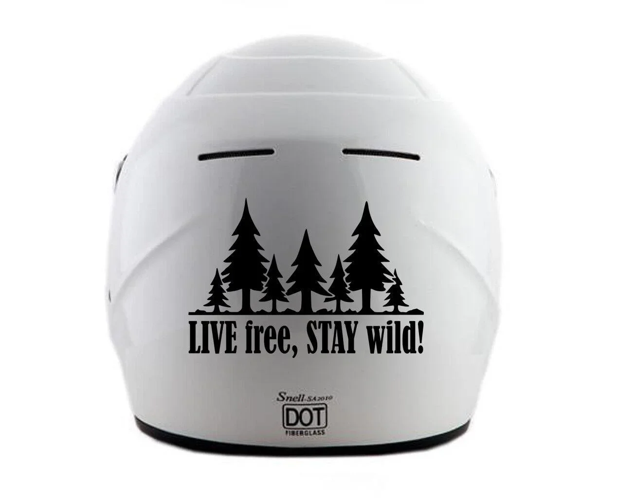 

For motorcycle helmet stickers / decal removable 1 pcs wild life