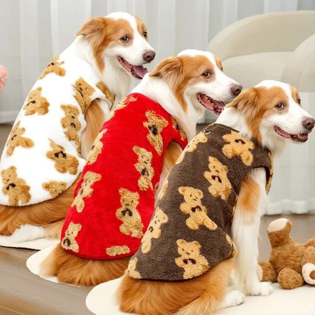 Autumn Winter Warm Dog Clothes for Small Dogs Cats Outdoor Soft Cozy Fleece Jacket Vest Coat Pet Medium Large Dogs Costume Autumn Winter Warm Dog Clothes for Small Dogs Cats Outdoor Soft Cozy Fleece Jacket Vest Coat Pet Medium Large Dogs Costume