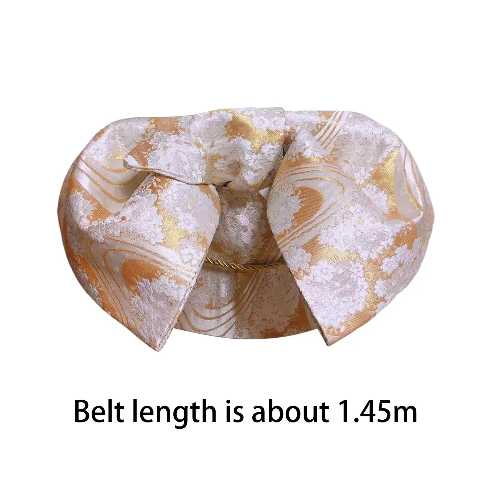 Kimono Obi Japanese Belt Pre Tied Bow Dressing Cummerbund Sash