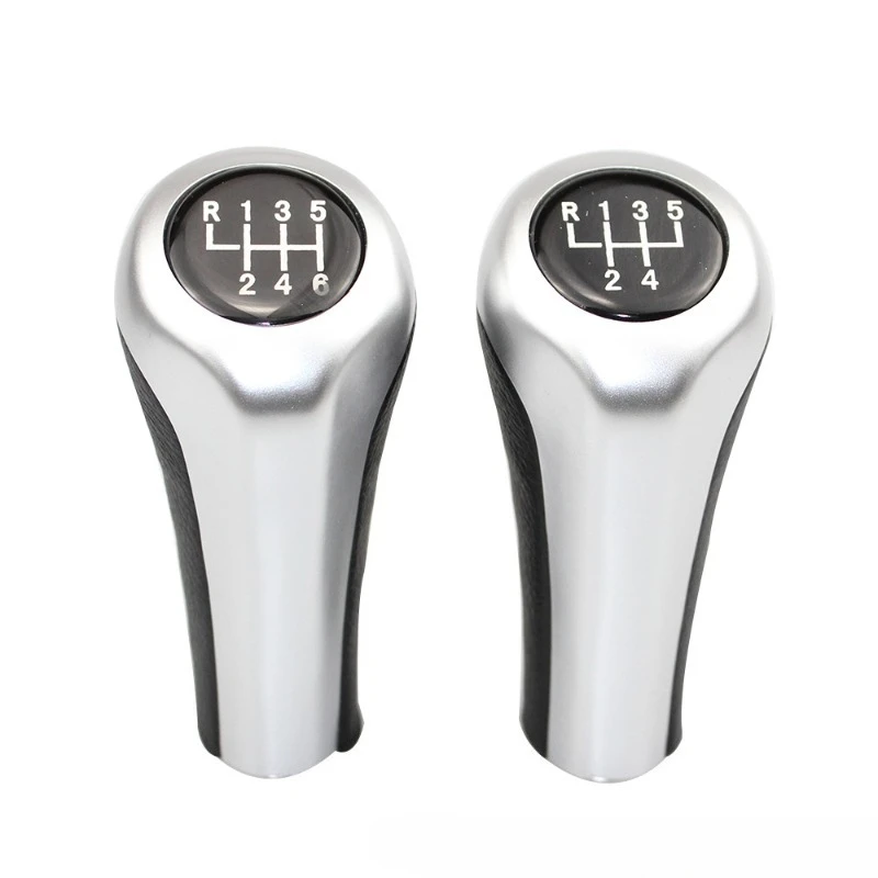 Matte Chrome Gear Shift Knob with 5/6 Speed Option