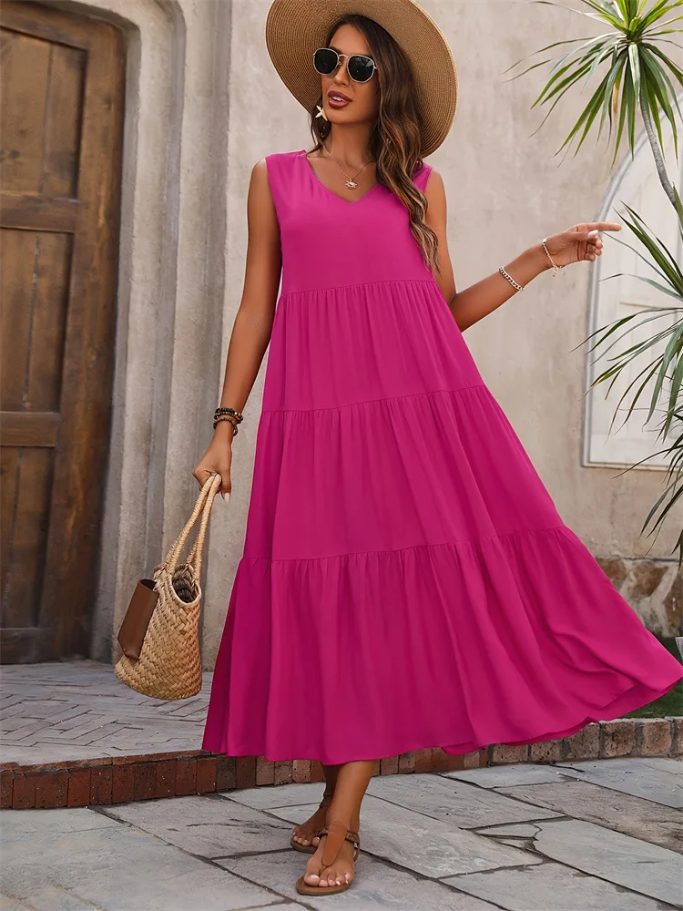 blue dress for baby girl Boho Chic Layered Maxi Dress – Top Boho