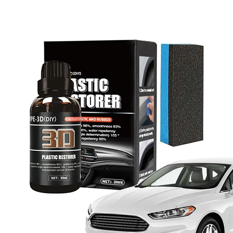 

Car Trim Restorer Autos Protective Finish Ceramic Coating Liquid Automobiles Detailing Refreshing Long-Lasting Protect Repair