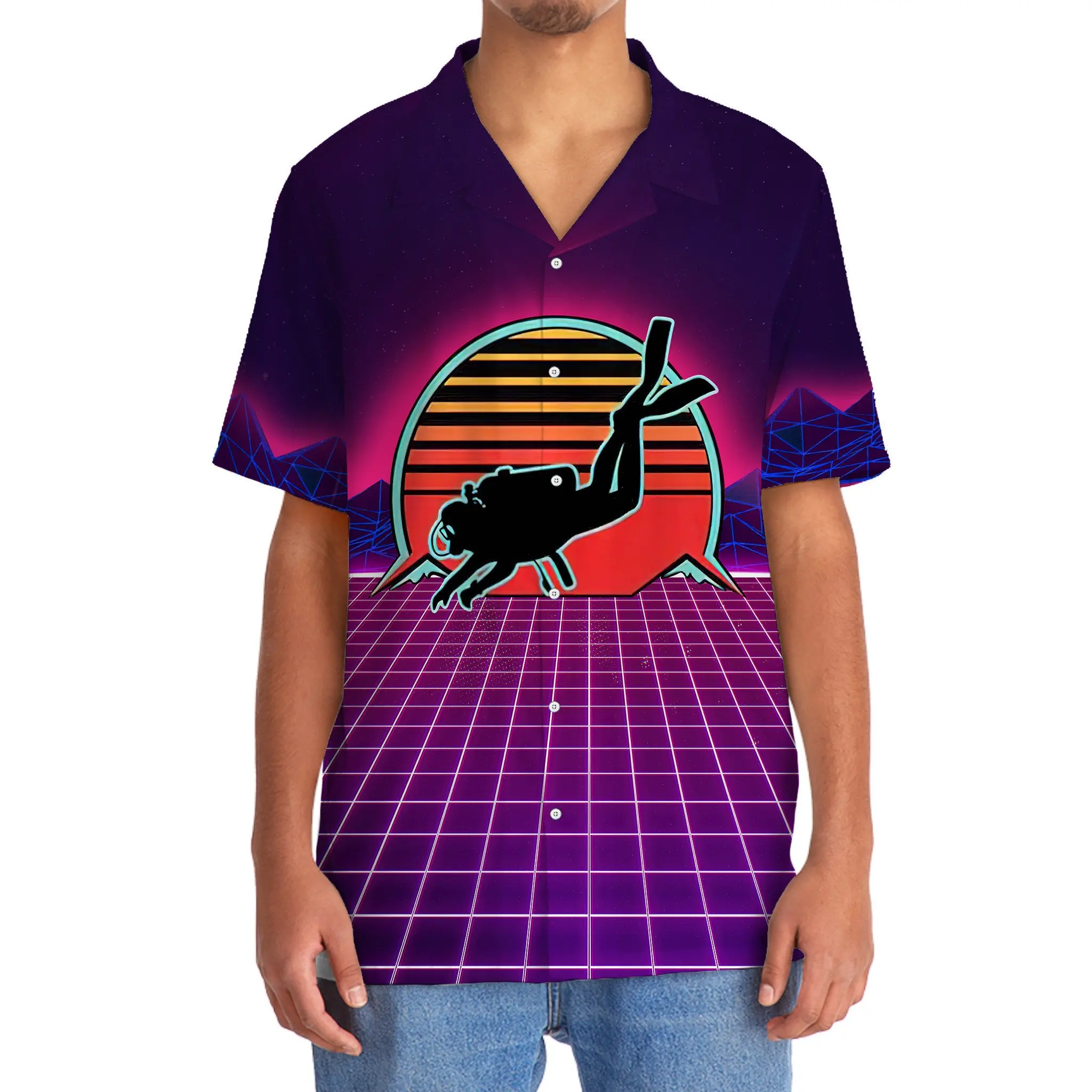 Рисунок 3 - Гавайская Мужская рубашка с короткими рукавами