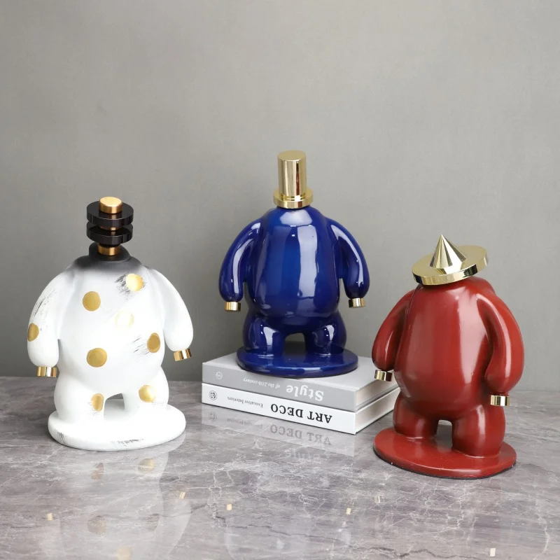 

Nordic Creative Cartoon Fat Man Soft Decoration Model Room Study Living Room Hallway TV Cabinet Home Desktop Decoration