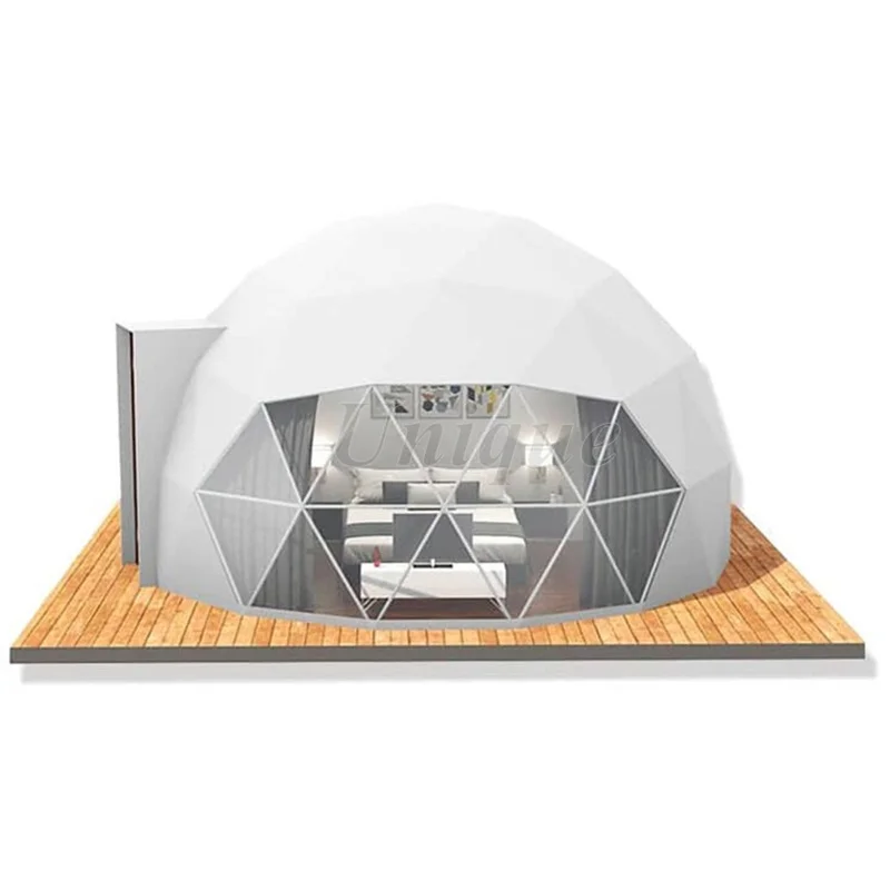 Tenda Di Vetro Glamping Della Bolla Della Cupola, Gazebo All'Aperto, Camera Del Giardino Stanza Chiara