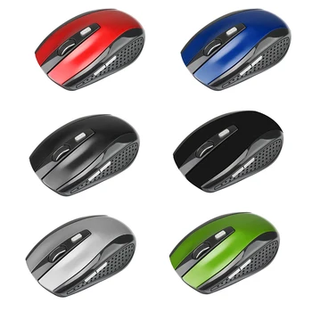 2.4G Wireless Mouse Bluetooth Mouse Ergonomic 800/1200/1600DPI 6 Mute Buttons Mouse For MacBook Tablet Laptops Computer PC 4