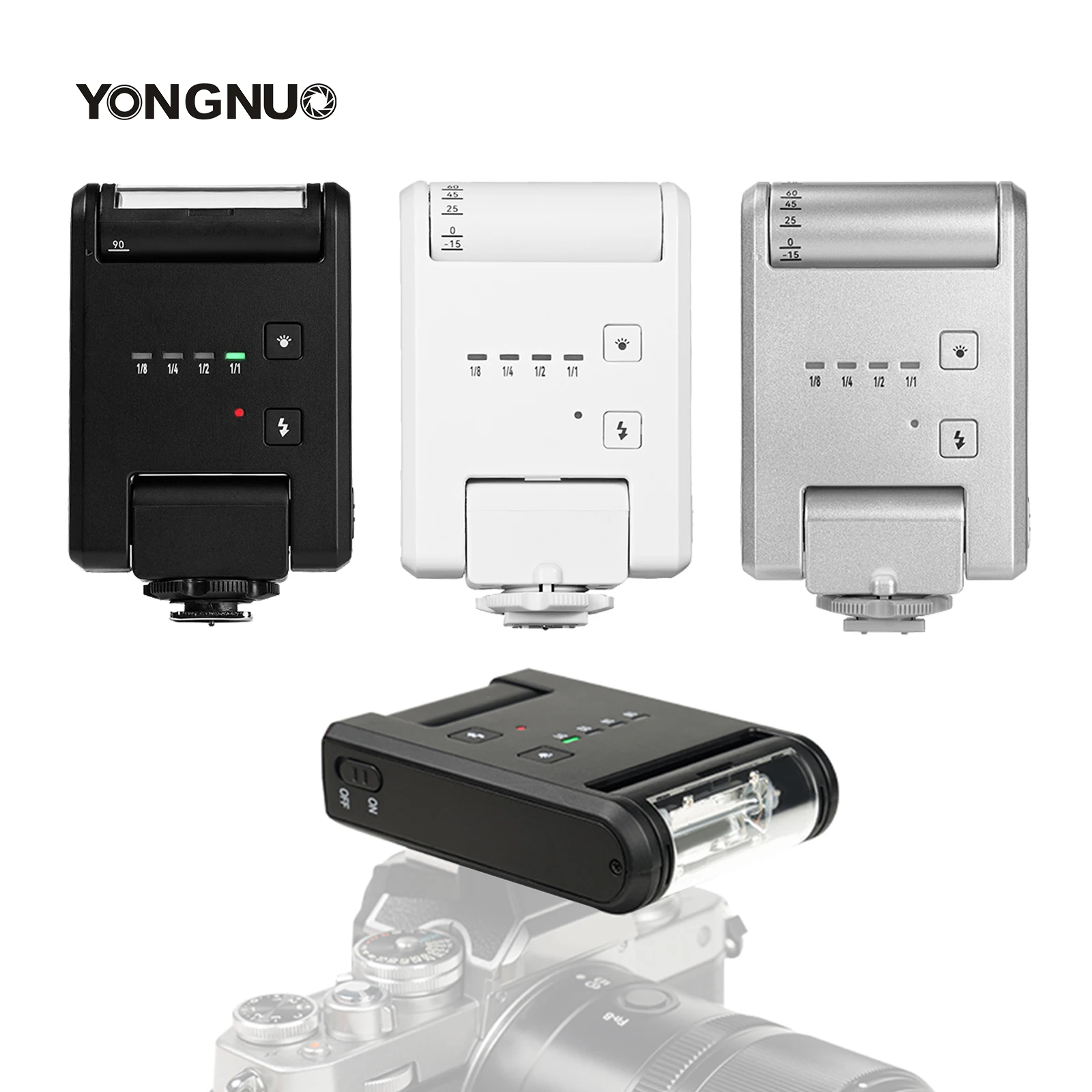YONGNUO YN6 Mini Camera Flash Speedlite Built in Hot Shoe Mount for Sony Canon Nikon Panasonic Olympus DSLR Camera Flashes