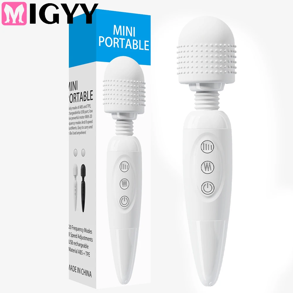 Leistungsstarke Frauen Zauberstab Vibrator Erotische Big AV Stick Weibliche G-punkt Massager Klitoris Stimulator Erwachsene Sex Spielzeug für Weibliche 1