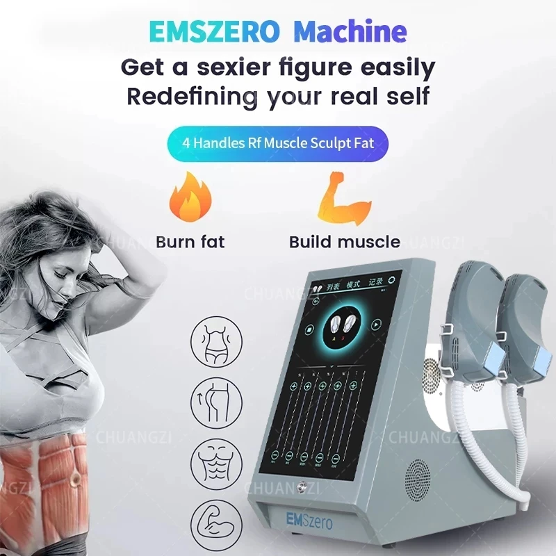 2024 Latest Model Emszero Neo Hiemt Body Shaping Machine Electromagnetic Fat Removal Butt Lifter Pelvic Floor Stimulator