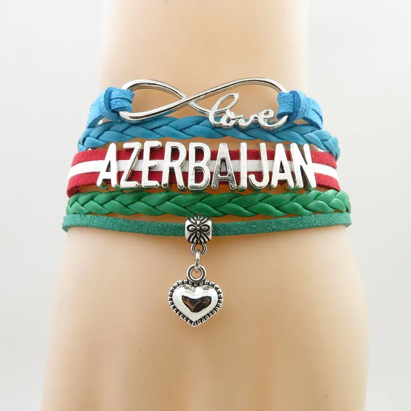 

Azerbaijan Bracelet Charm Handmade Azerbaijan Wrap Bracelets & Bangles Jewelry Gifts