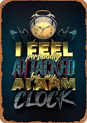 

Personal Attack Vintage Look Metal Sign Patent Art Prints Retro Gift 8x12 Inch