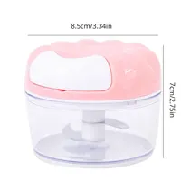 1pc Blue/Pink Manual Garlic Masher Hand Pull Kitchen Household Type Garlic Blender Braised Minced Garlic Kitchen Gadgets 6