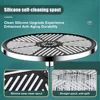 10inch Big Panel Rainfall Shower Head,High Pressure Shower Head,Water Saving,Top Rain Shower Faucet Bathroom Accessories 3
