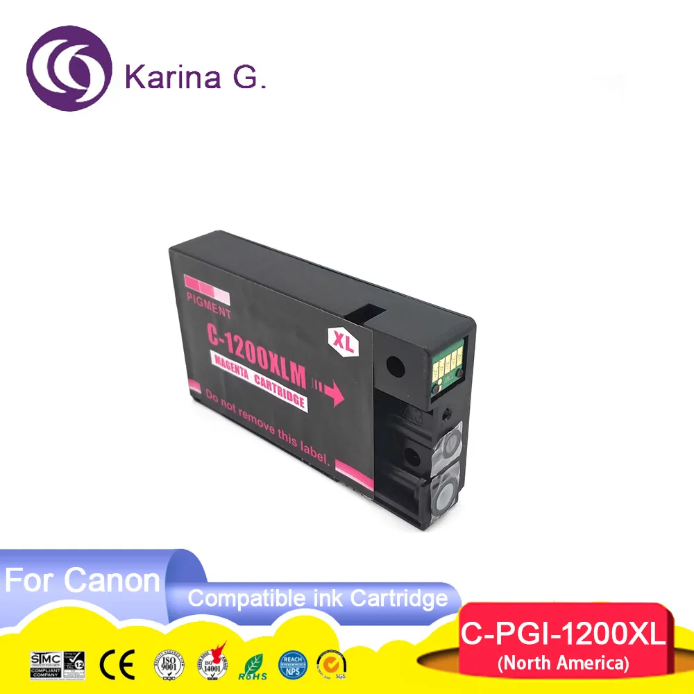 C-1200XL PGI-1200 PGI1200XL Premium Compatible Color Inkjet Ink Cartridge for M