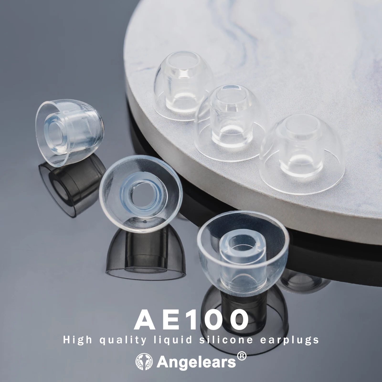 Angelears  AE100 3pairs Liquid Silicone Soft Earplugs Suitable for Bravery24 TanchJim 4U, Davinci