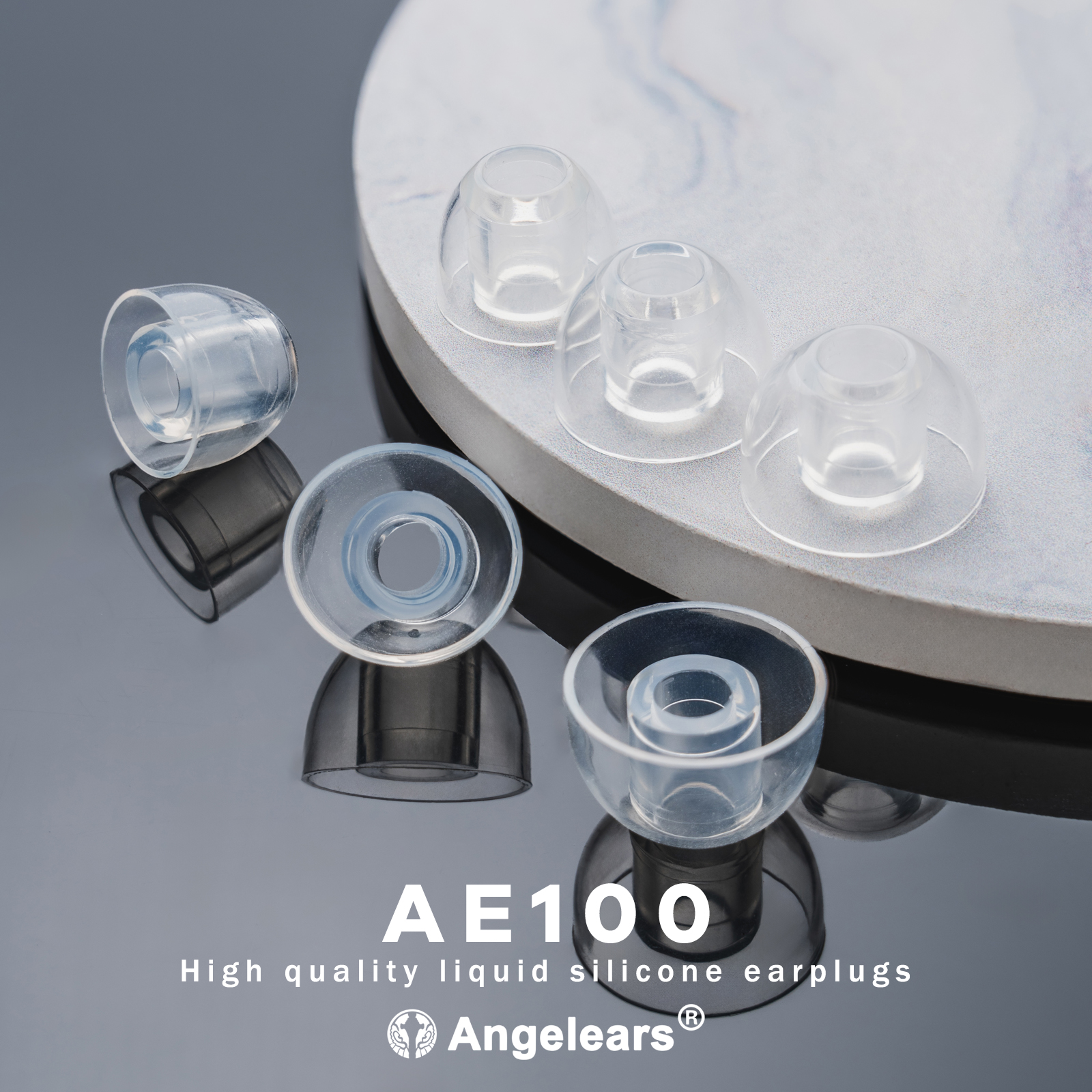 Angelears  AE100 3pairs Liquid Silicone Soft Earplugs Suitable for Bravery24 TanchJim 4U, Davinci