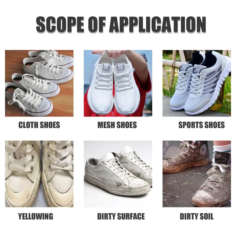 Schuh reiniger Kit entfernt Schuhe Bleaching Reinigungs gel Schuh