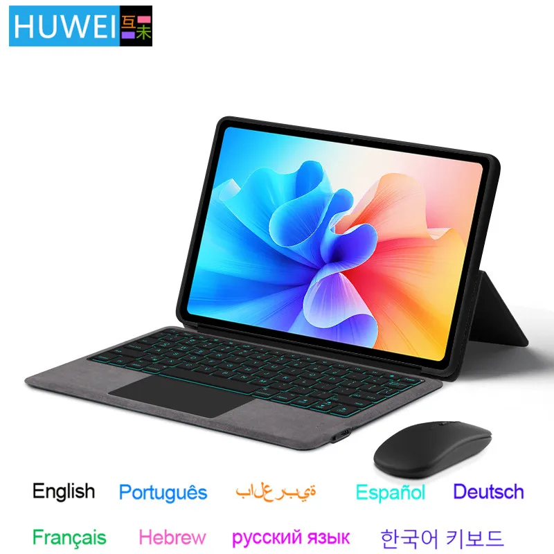 Teclado para Teclast Tablet Shell Capa Protetora para Teclast T40 Pro 10.4 Preto Case
