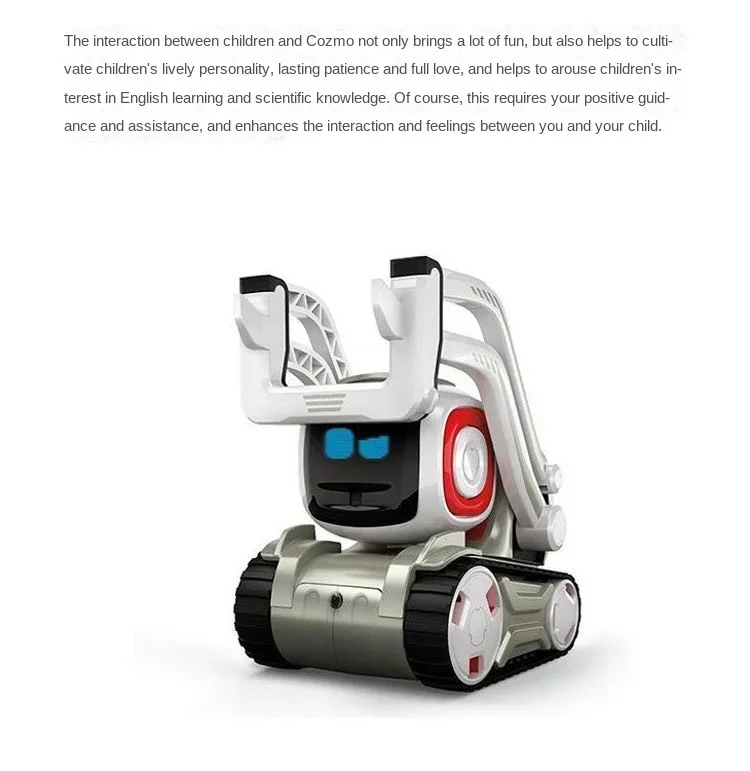 ANKI COZMO-デジタルベクトルロボット,第2世代,インテリジェント