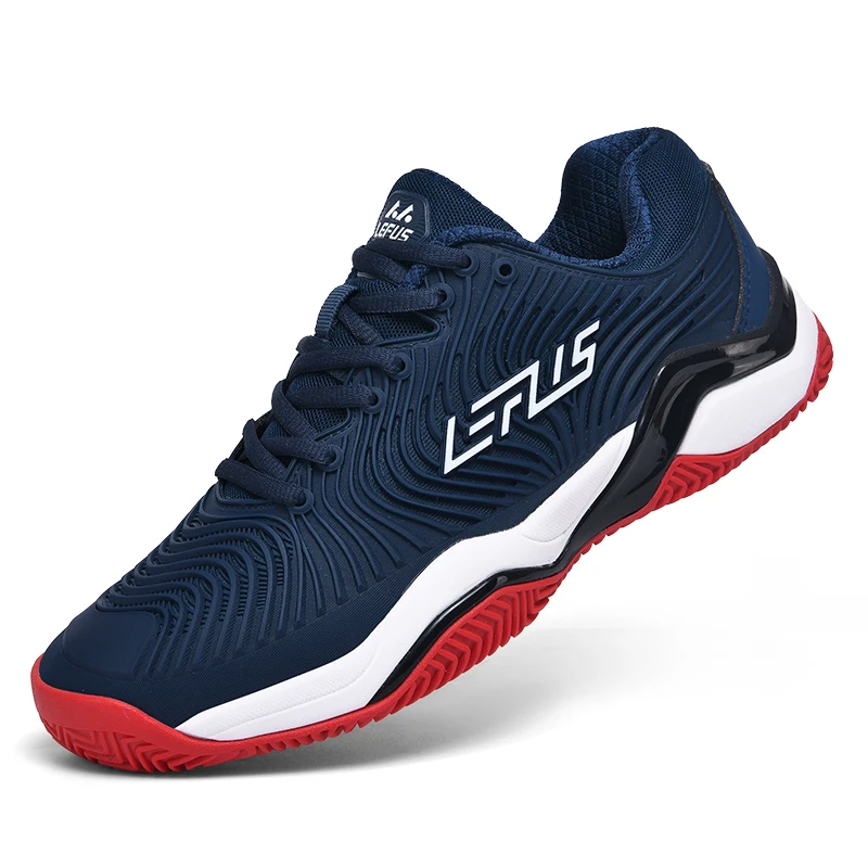 Tennis Shoes For Men 2024 New Breathable Badminton Volleyball Shoes Indoor Sport Anti-Slippery Pingpong Contest Training Sneaker