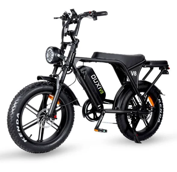 Deren V8 Pro Electric Bicycle High Quality Leisure Sports 750W Rear Wheel Motor 48V Lithium Battery Retro Electric Roa