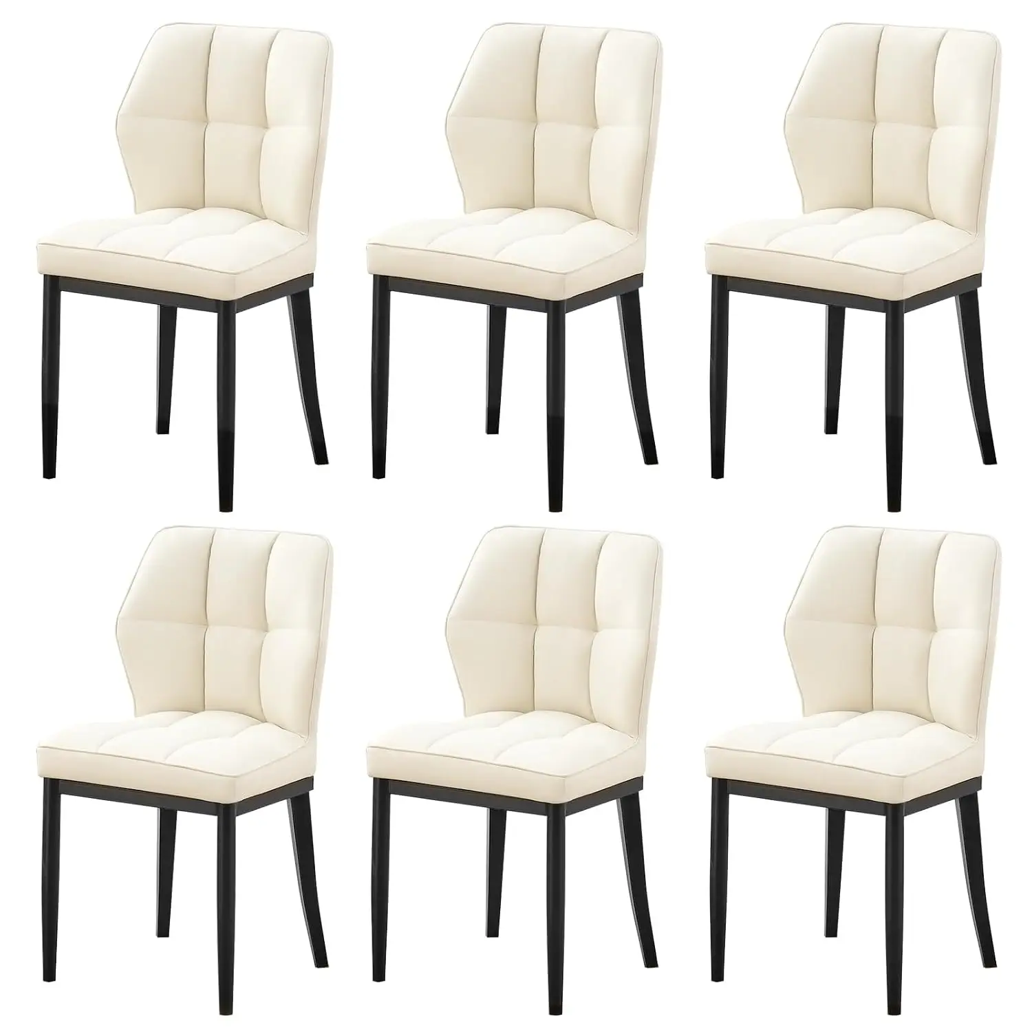 Mid-Century Modern Dining Chairs Set 3