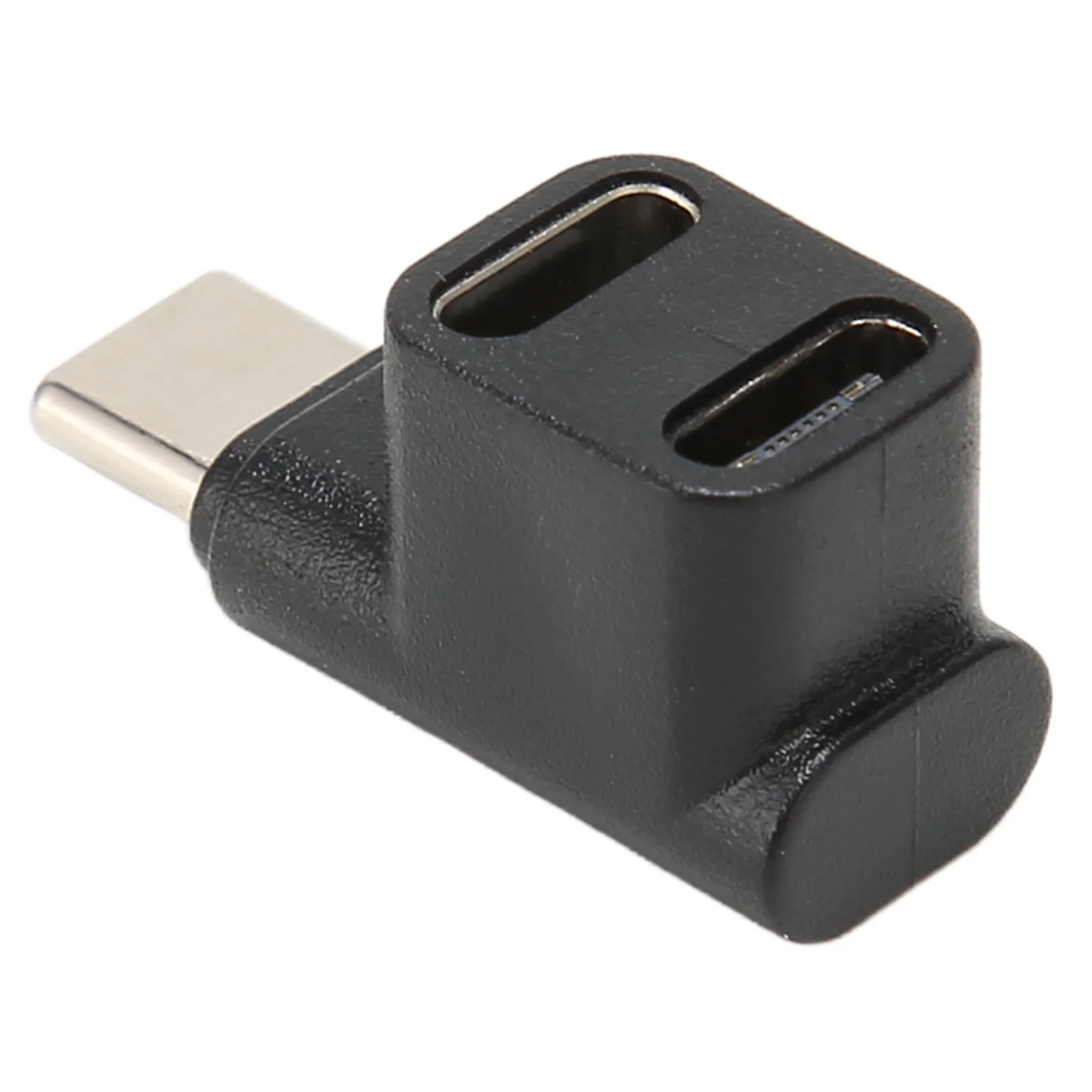 USB C 3.1 90 도 각도 어댑터, 10Gbps USB 3.1 C 타입 수-USBC 3.1 USB C2.0 듀얼 암 직각, 1-2 개