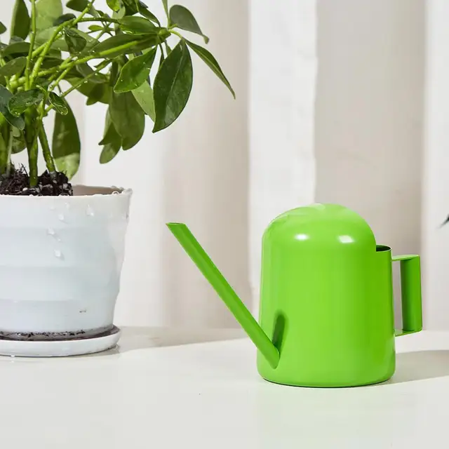 Small Watering Pot Stainless Steel Watering Stainless Steel Mini Watering Long Spout Sprinkling Pot for Indoor/outdoor Plants 4