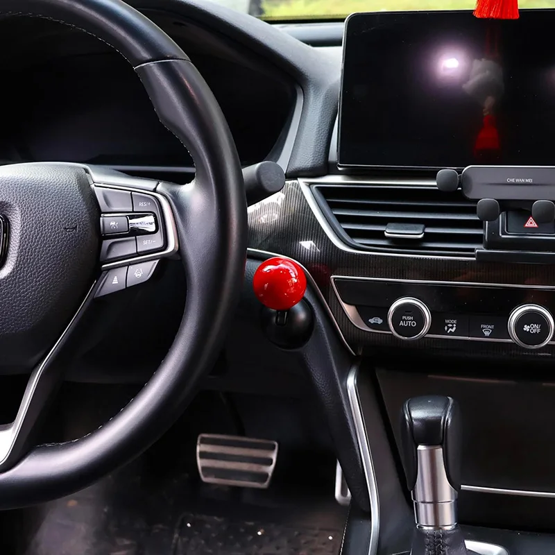 Car One Click Start Plastic Button For Car Engine Start/stop One-click Start Button Cover Decoration Sticker Plastic Style car start button cover car start button car start stop button