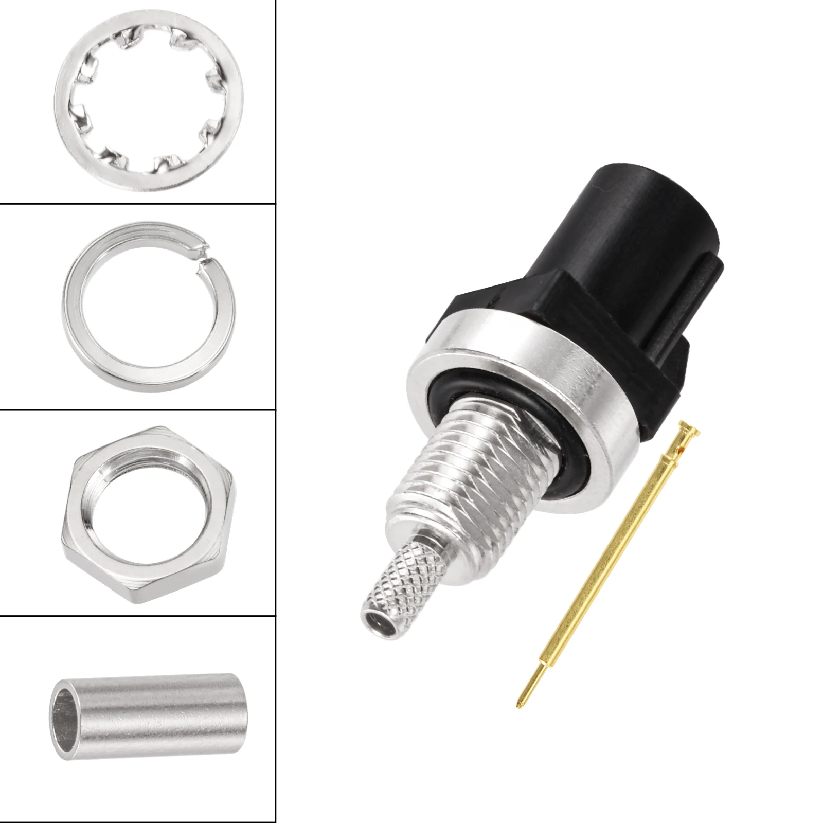 Waterproof Fakra Code A B C Z Male Coaxial Connector for RG316 Cable