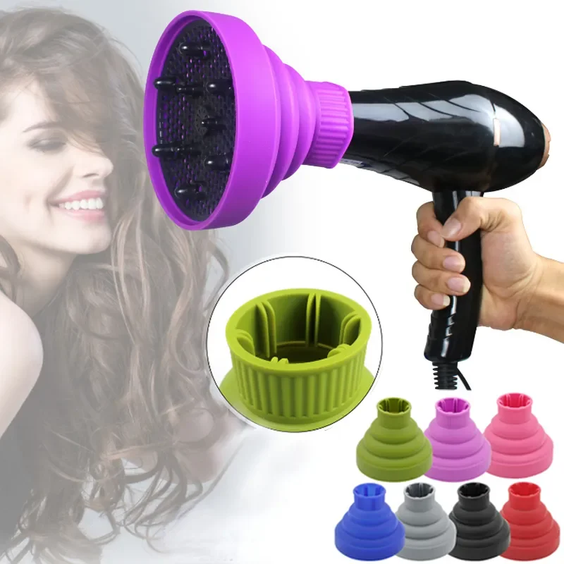 

Suitable 4-4.8cm Universal Hair Curl Diffuser Cover Diffuser Disk Hairdryer Curly Drying Blower Hair Styling Tool Accessories