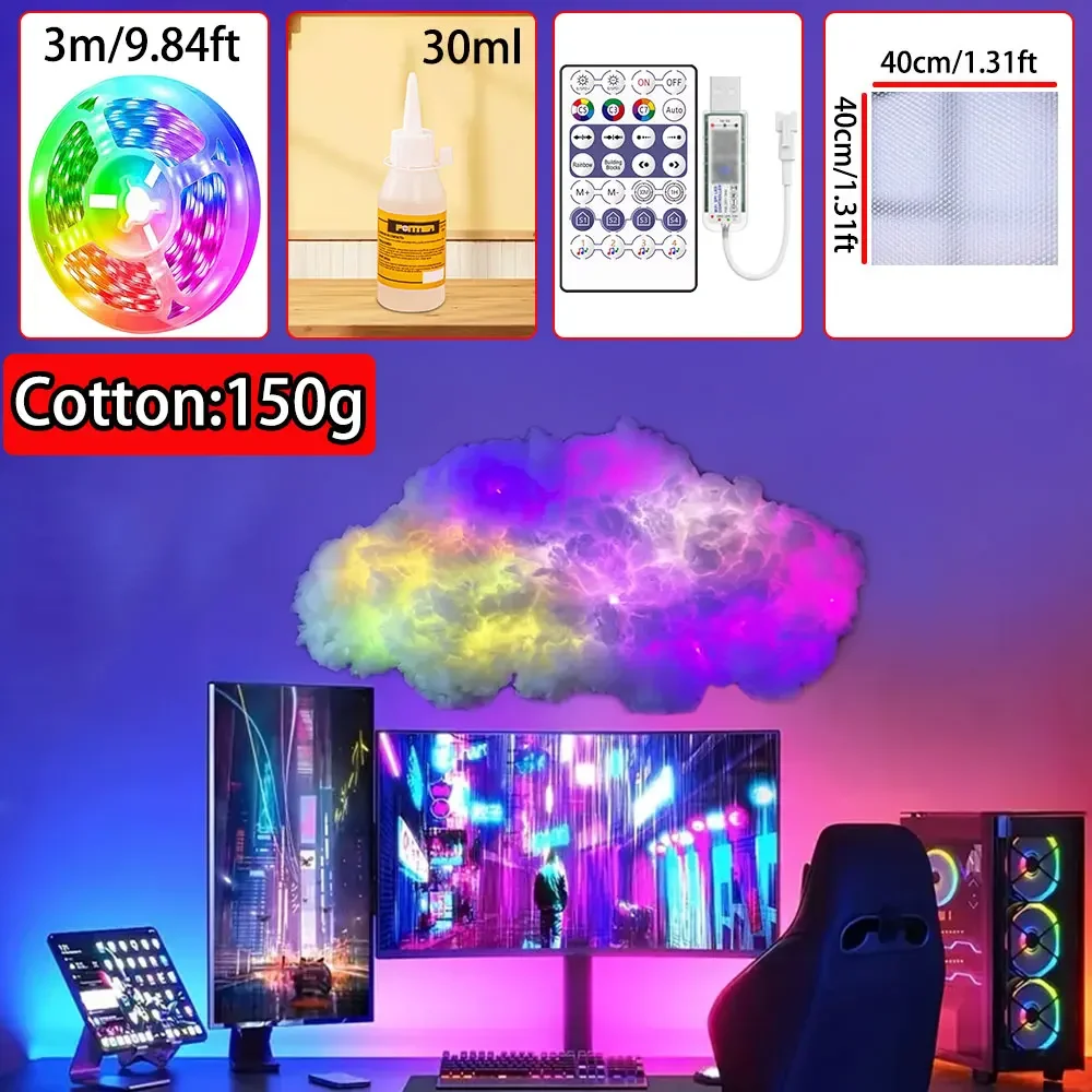 ตัวเลือกสินค้า LED 360 องศา แสงไฟแต่งบ้าน ปรับสีได้ ควบคุมด้วยแอป