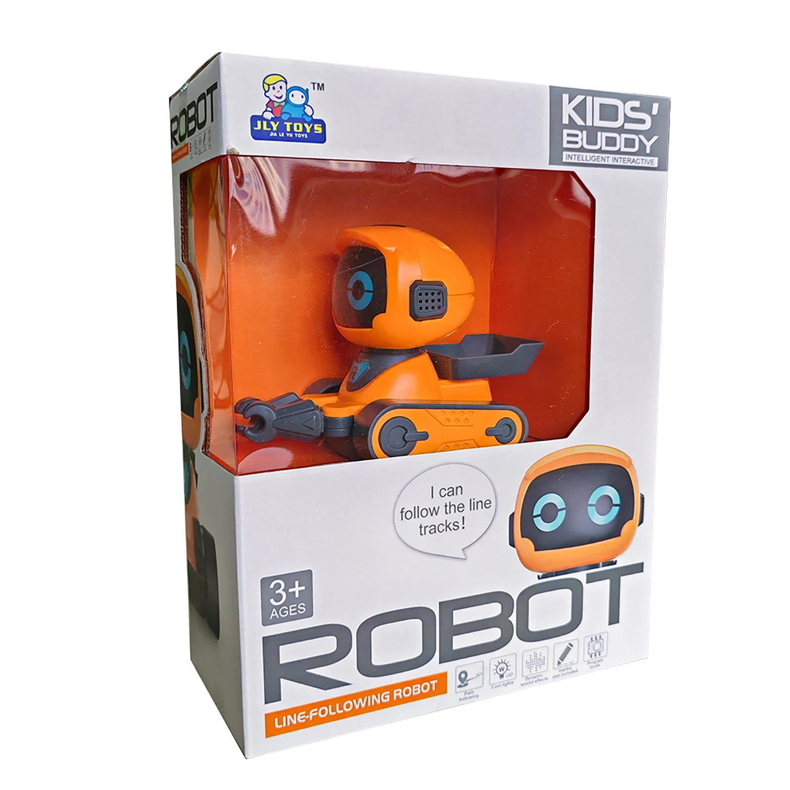 Smart Line Tracking Robot Toy With Sound Effects For Children_voghion.com