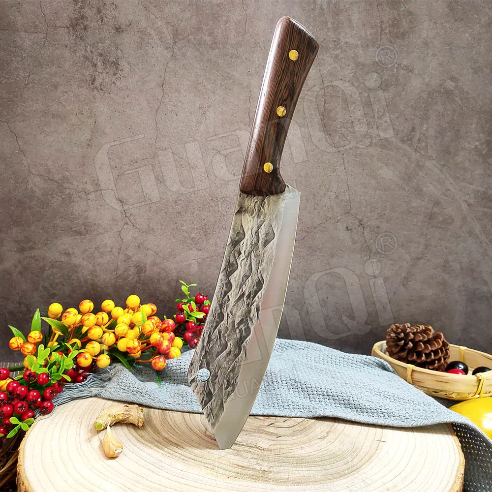 Masur birch handle knife puukko knife EDC knife Neck knife Handmade knife -  The Spoon Crank