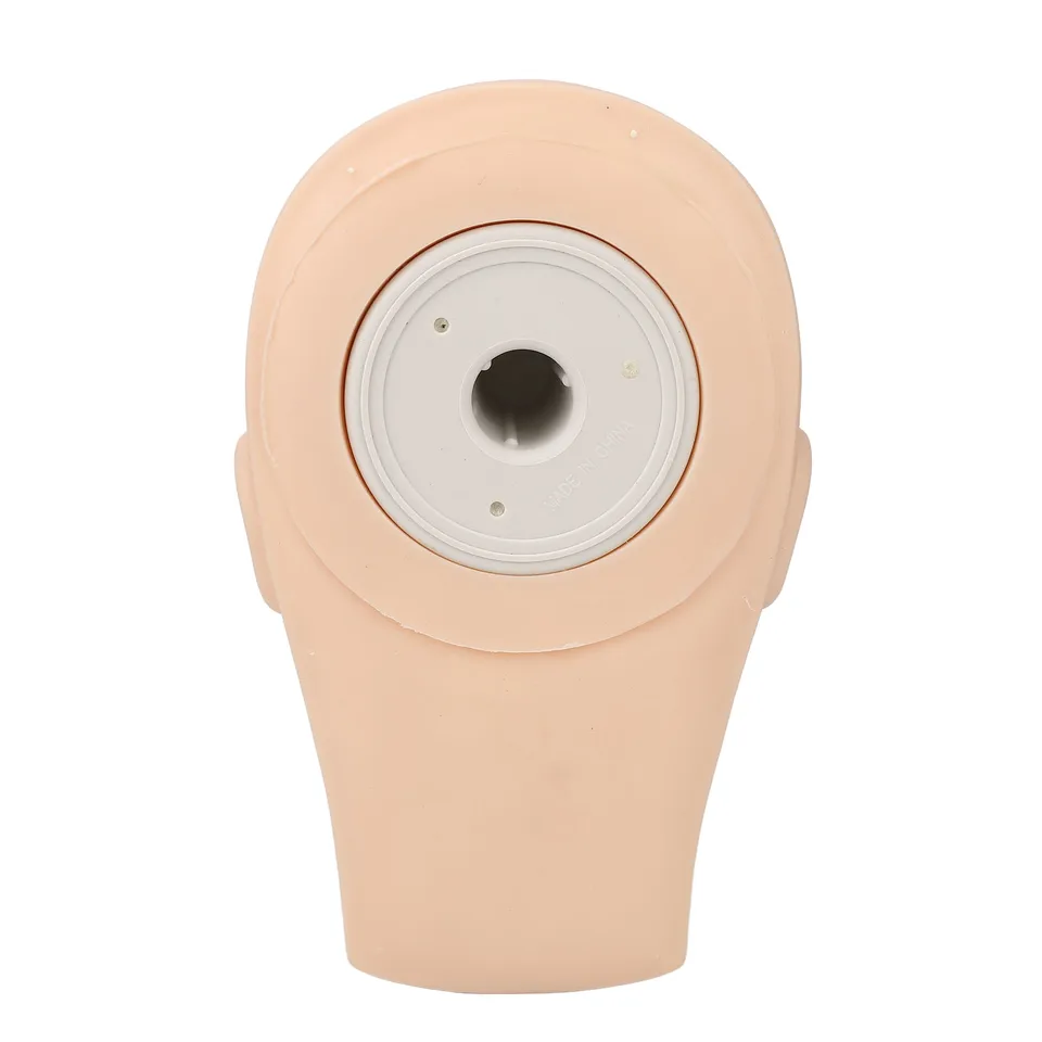 High Simulation Soft Silicone Lash Mannequin Head