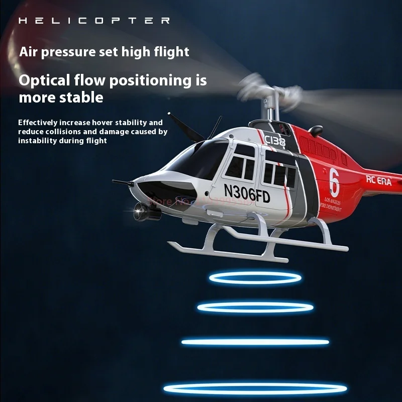 Remote Control Era C138 New Product Rc Era Six Channel Single Propeller Non Secondary Gyroscope Novice Helicopter 4